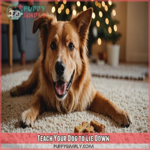 Teach Your Dog to Lie Down