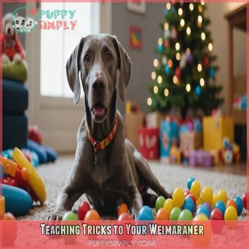 Teaching Tricks to Your Weimaraner