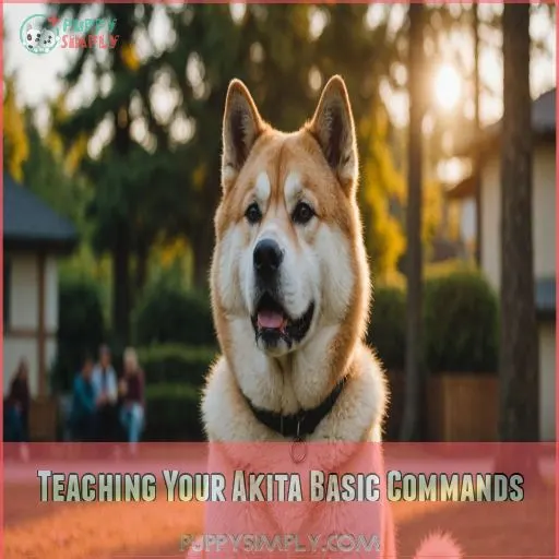 Teaching Your Akita Basic Commands