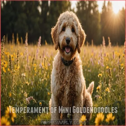 Temperament of Mini Goldendoodles