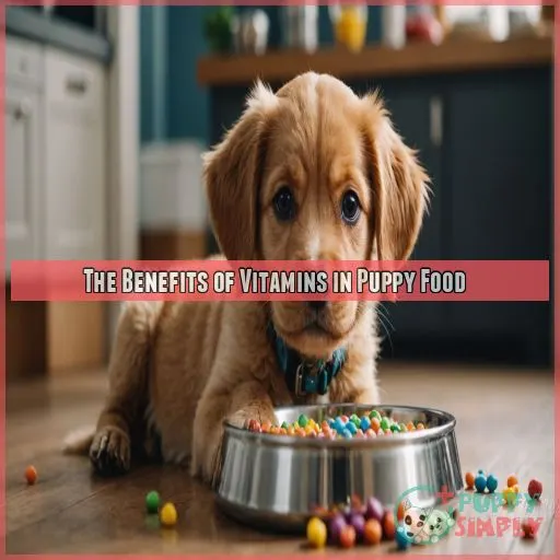 The Benefits of Vitamins in Puppy Food