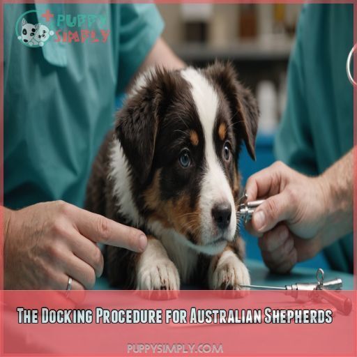 The Docking Procedure for Australian Shepherds The Docking Procedure for Australian Shepherds