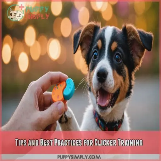 Tips and Best Practices for Clicker Training