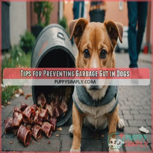 Tips for Preventing Garbage Gut in Dogs