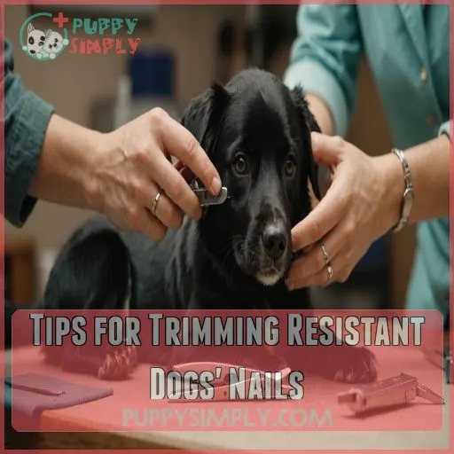 Tips for Trimming Resistant Dogs