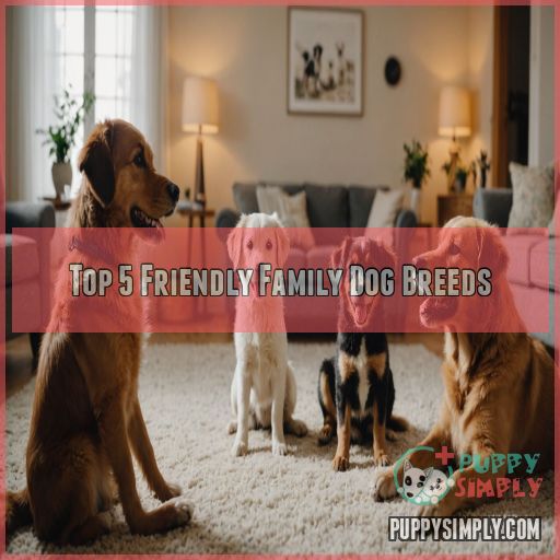 Top 5 Friendly Family Dog Breeds