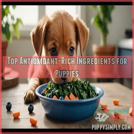 Top Antioxidant-Rich Ingredients for Puppies