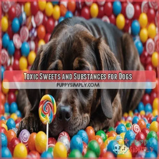 Toxic Sweets and Substances for Dogs