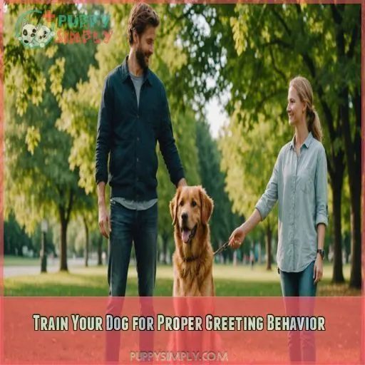 Train Your Dog for Proper Greeting Behavior