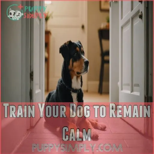 Train Your Dog to Remain Calm