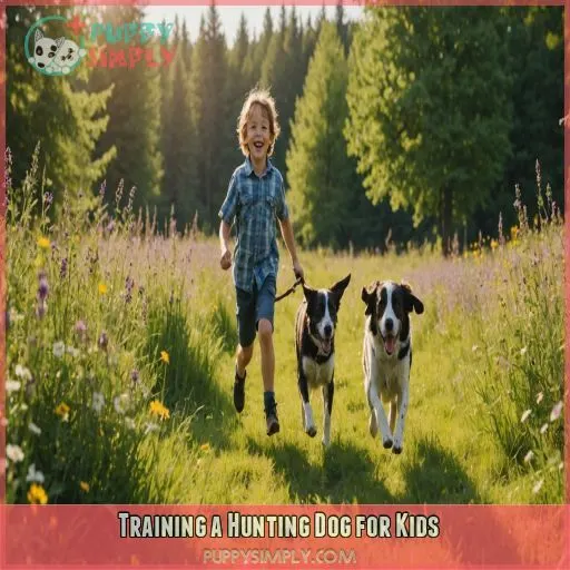 Training a Hunting Dog for Kids