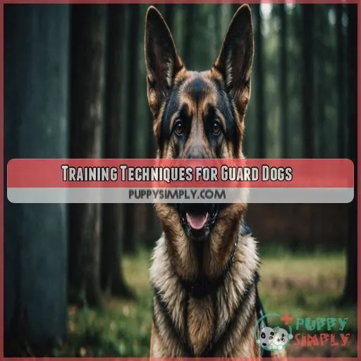 Training Techniques for Guard Dogs