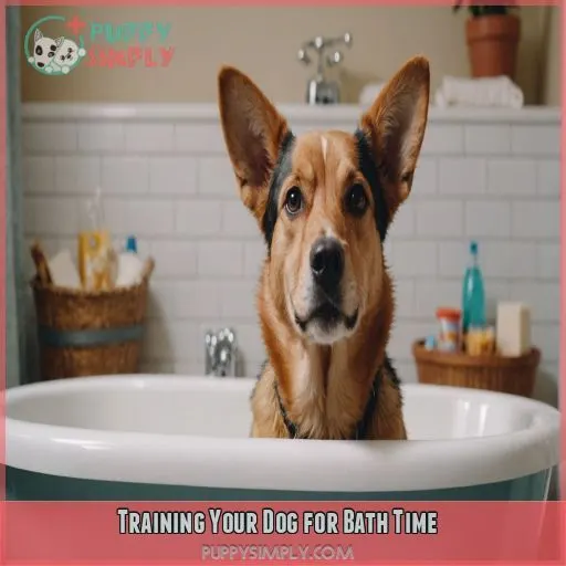 Training Your Dog for Bath Time