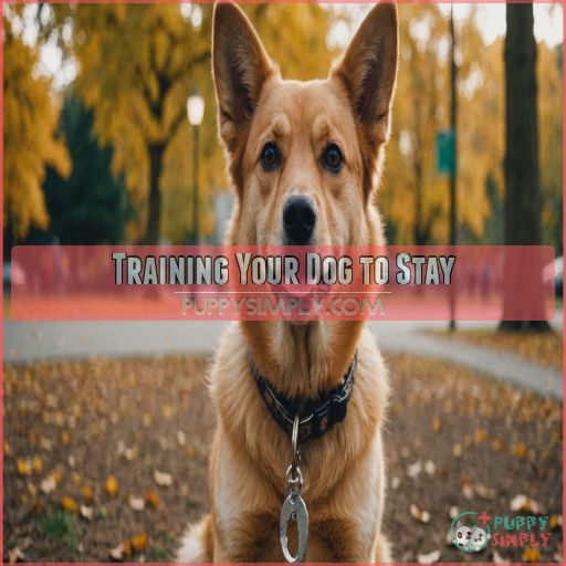 Training Your Dog to Stay