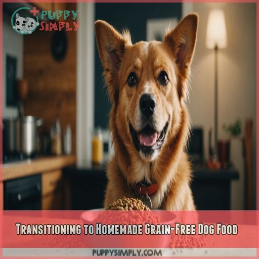 Transitioning to Homemade Grain-Free Dog Food