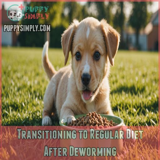 Transitioning to Regular Diet After Deworming