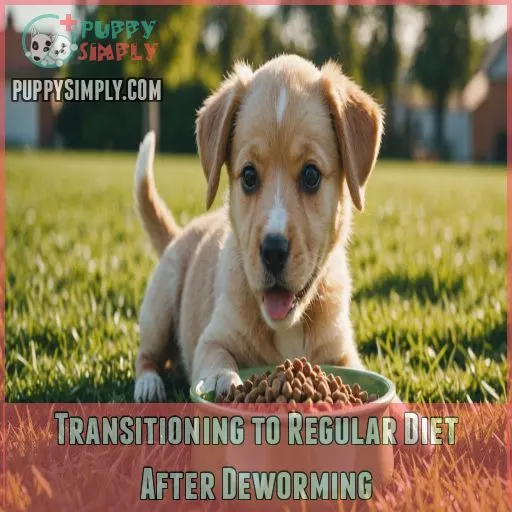 Transitioning to Regular Diet After Deworming