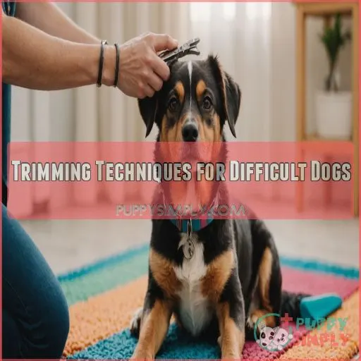 Trimming Techniques for Difficult Dogs