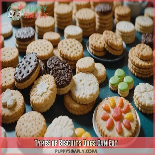 Types of Biscuits Dogs Can Eat