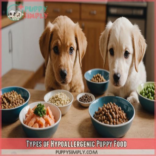 Types of Hypoallergenic Puppy Food