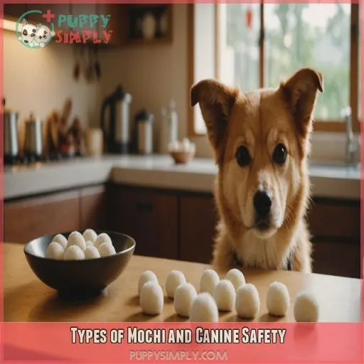 Types of Mochi and Canine Safety