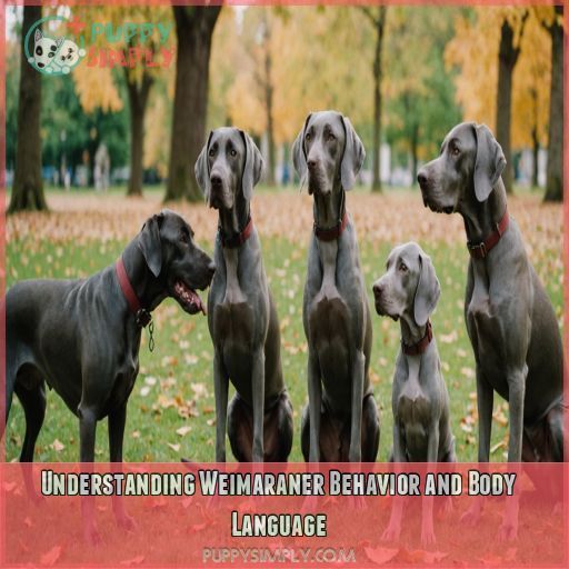 Understanding Weimaraner Behavior and Body Language