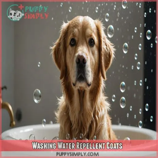 Washing Water Repellent Coats