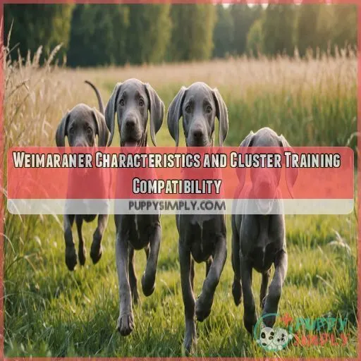 Weimaraner Characteristics and Cluster Training Compatibility