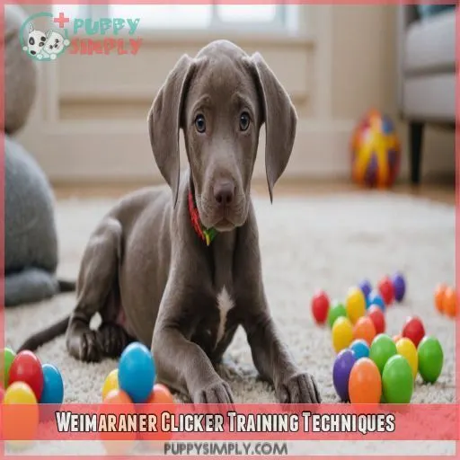 Weimaraner Clicker Training Techniques