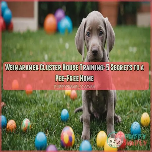 Weimaraner cluster house training