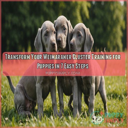 Transform Your Weimaraner Cluster Training for Puppies in 7 Easy Steps