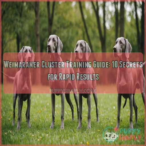 Weimaraner cluster training guide Weimaraner cluster training guide