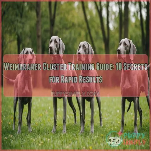 Weimaraner cluster training guide