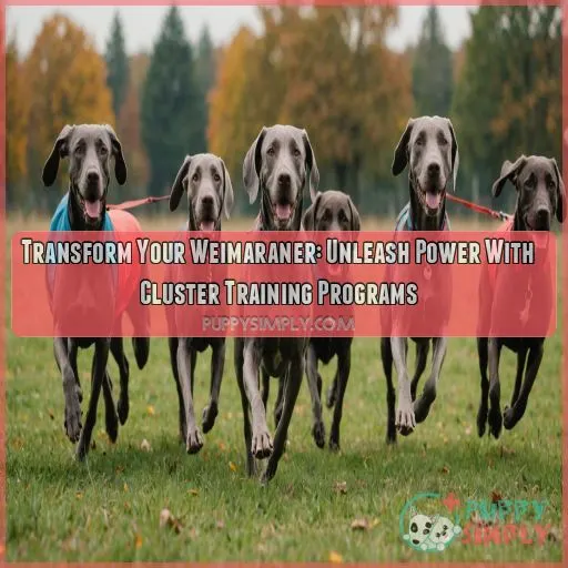 Weimaraner cluster training programs