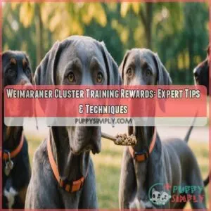 Weimaraner cluster training rewards