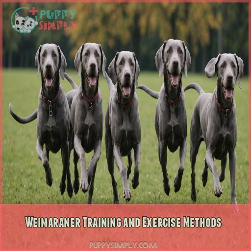 Weimaraner Training and Exercise Methods