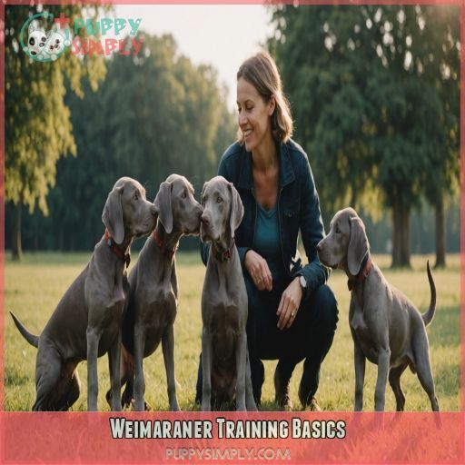 Weimaraner Training Basics Weimaraner Training Basics