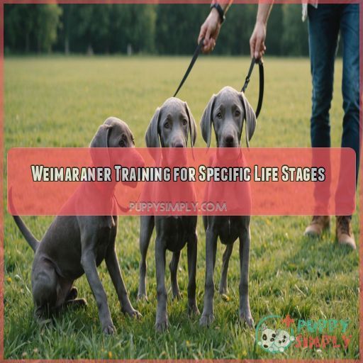 Weimaraner Training for Specific Life Stages