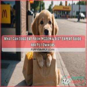 what can dogs eat from mcdonald's