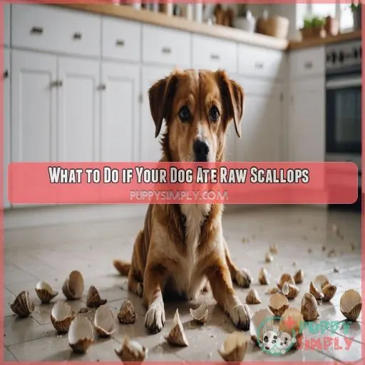 What to Do if Your Dog Ate Raw Scallops