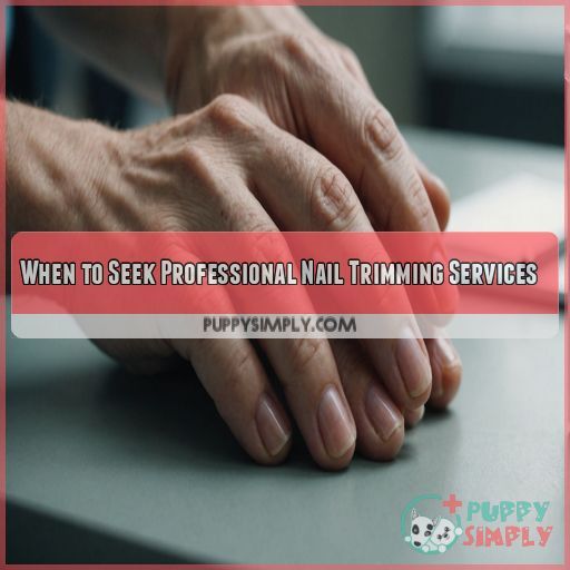 When to Seek Professional Nail Trimming Services