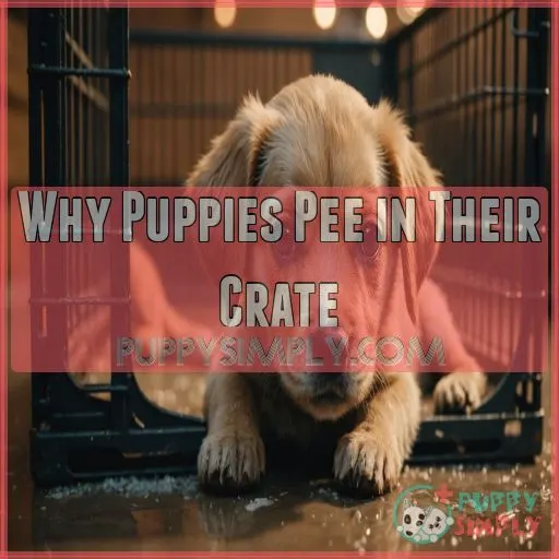 Why Puppies Pee in Their Crate