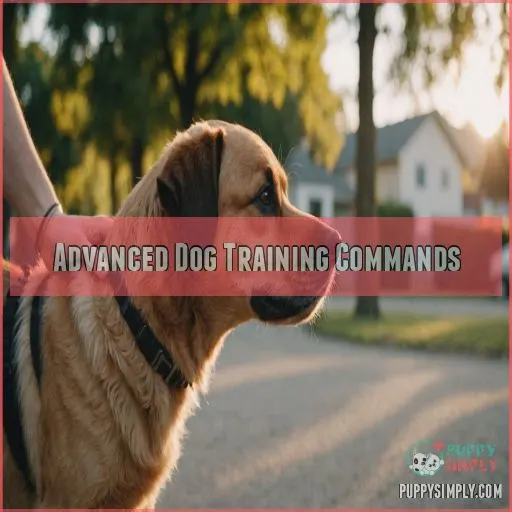 Advanced Dog Training Commands