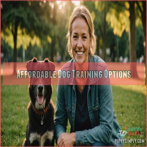 Affordable Dog Training Options