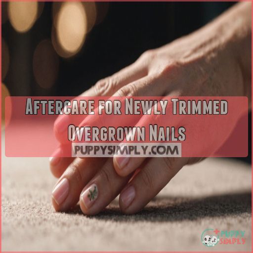 Aftercare for Newly Trimmed Overgrown Nails