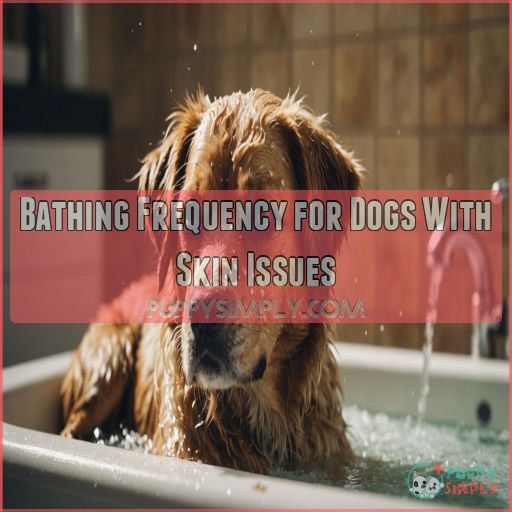 Bathing Frequency for Dogs With Skin Issues