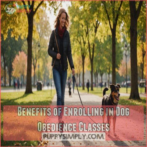 Benefits of Enrolling in Dog Obedience Classes