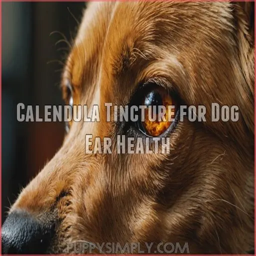 Calendula Tincture for Dog Ear Health