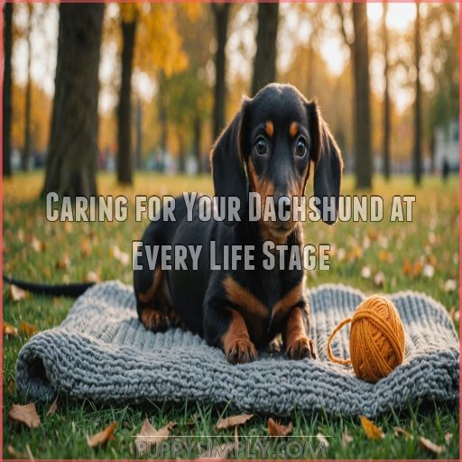 Caring for Your Dachshund at Every Life Stage