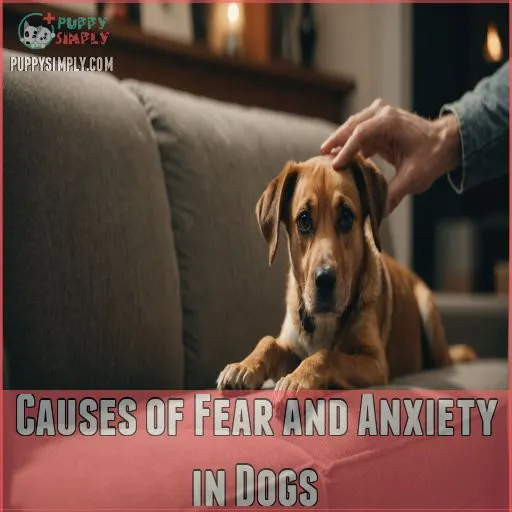 Causes of Fear and Anxiety in Dogs